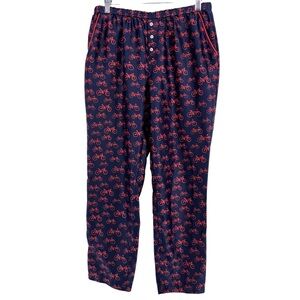 E by Eloise Anthropologie Size M Sweetest Dreams Bicycle Lounge PJ Pants Pajamas